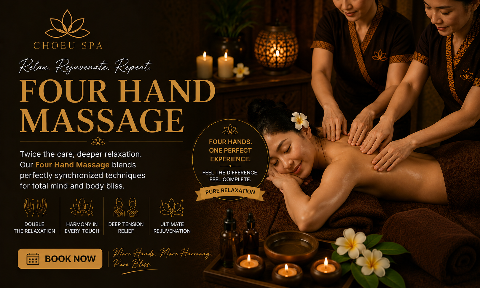 four hand massage da nang