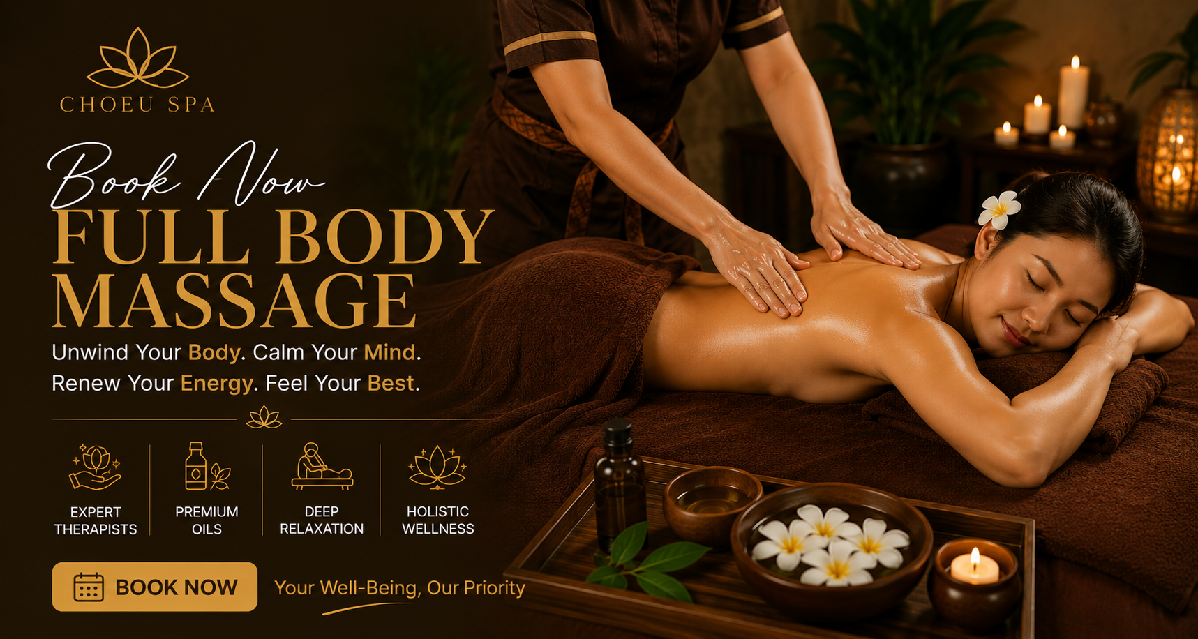 full body massage in Da Nang