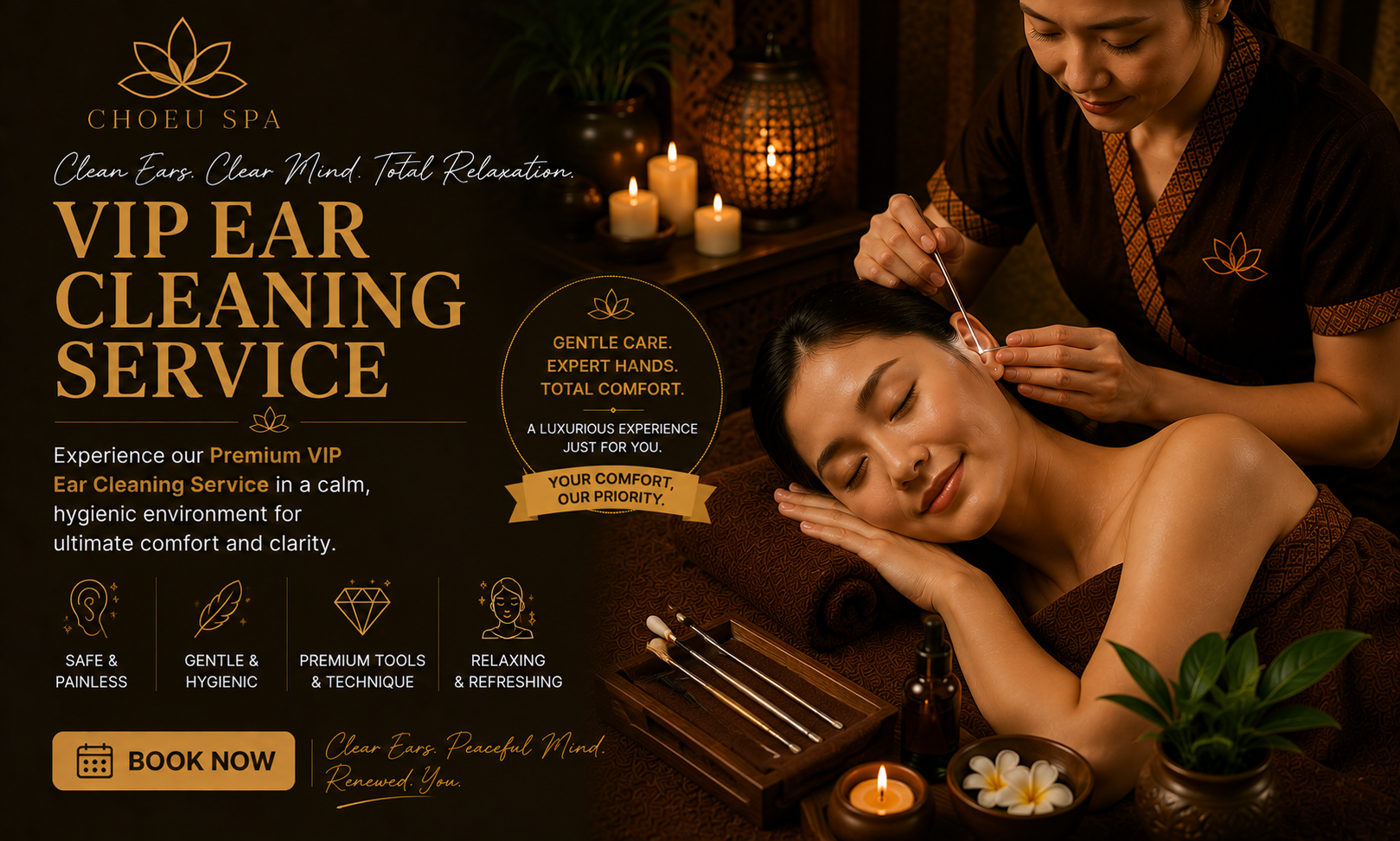 vip ear cleaning service